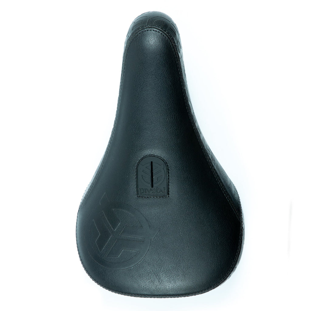 Federal Mid Pivotal Debossed Logo Seat - Black